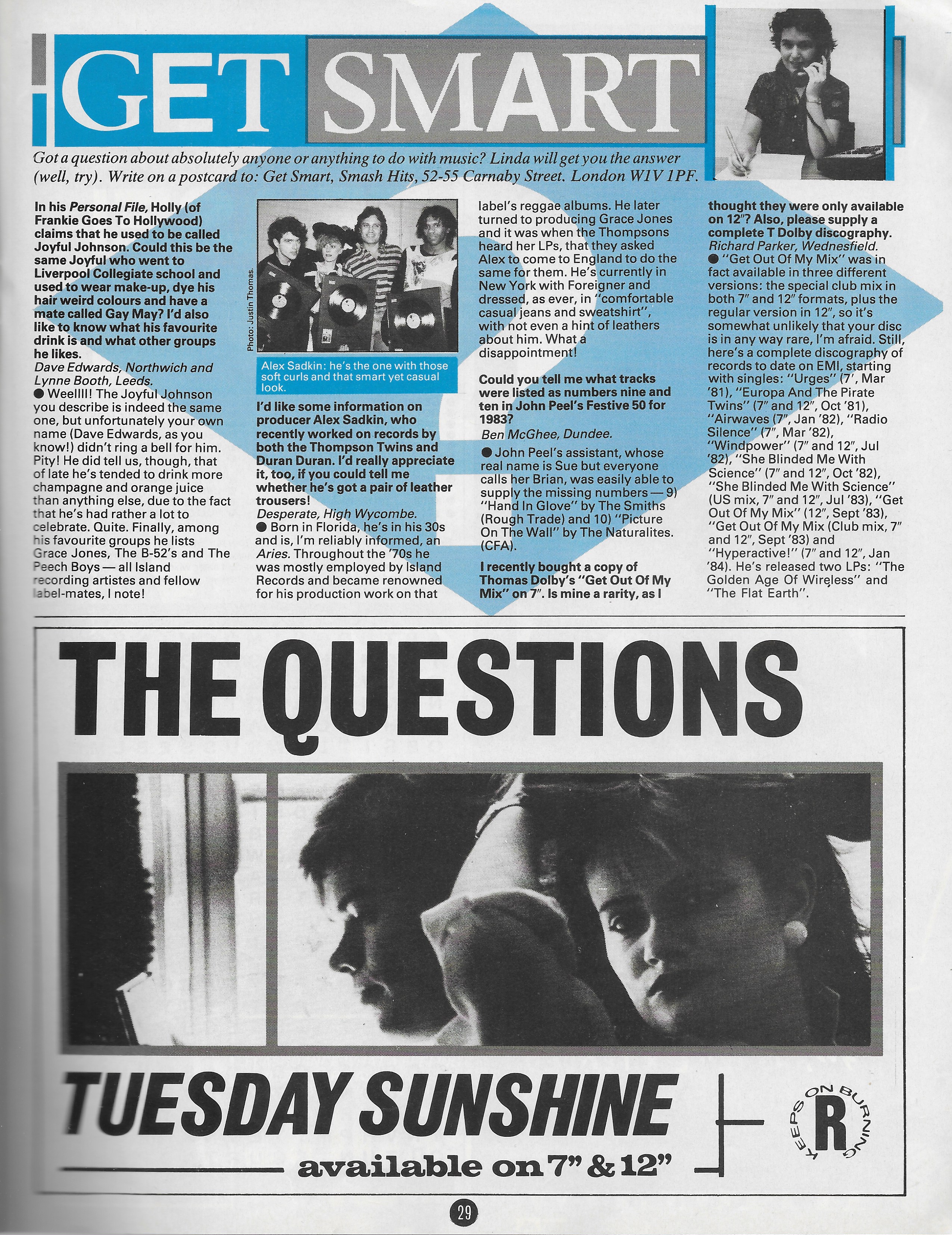 Smash hits, United Kingdom